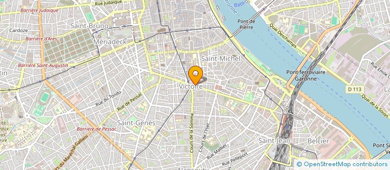 localisation de l'entreprise SCI 5 PLACE DE LA VICTOIRE  BORDEAUX