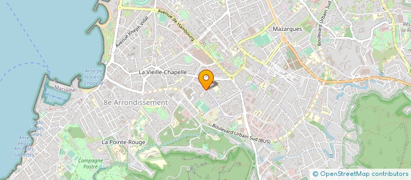 localisation de l'entreprise SCI 5 R DES RECOLETTES à MARSEILLE