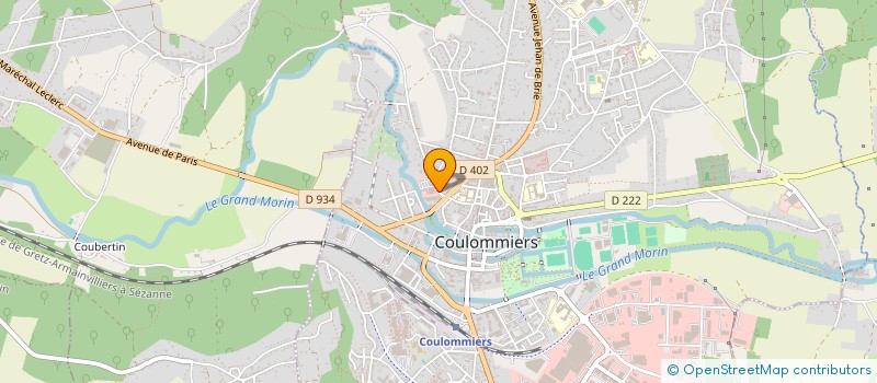 localisation de l'entreprise SCI 5 RUE ABEL PROUHARAM à COULOMMIERS