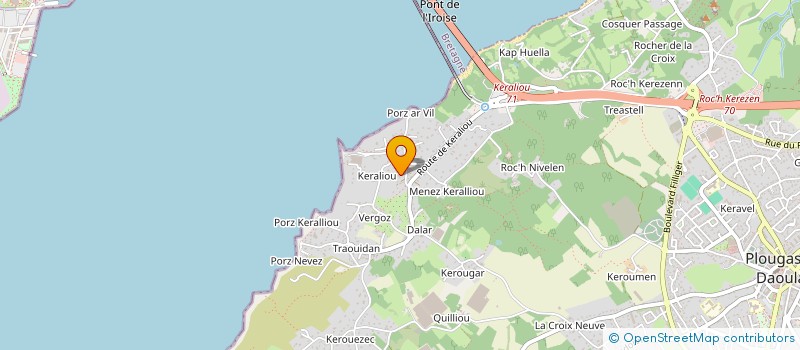 localisation de l'entreprise SCI 5 RUE COLBERT  LANNILIS