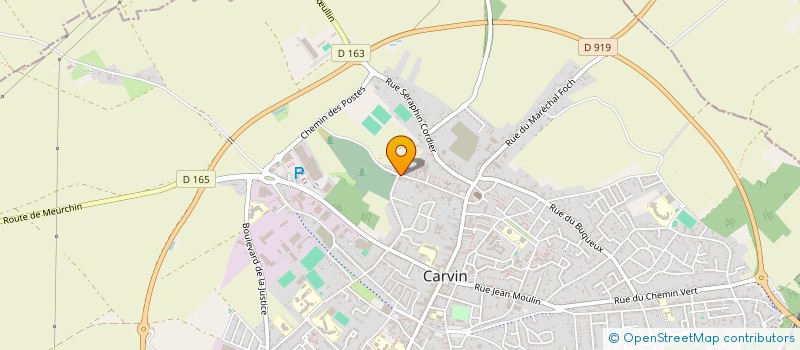 localisation de l'entreprise SCI 5 RUE DE L EGALITE  CARVIN