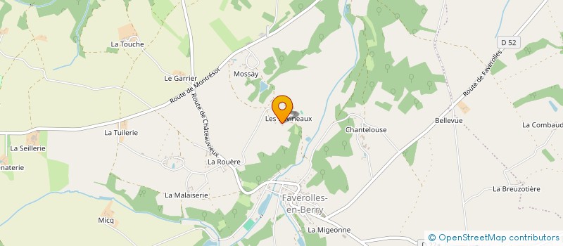 localisation de l'entreprise SCI 5 RUE DE LA REPUBLIQUE  VILLENTROIS-FAVEROLLES-EN-BERRY