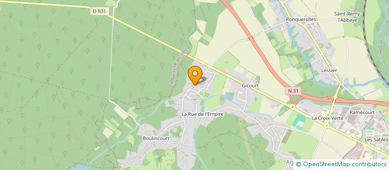 localisation de l'entreprise SCI 5 RUE DE LA REPUBLIQUE  AGNETZ