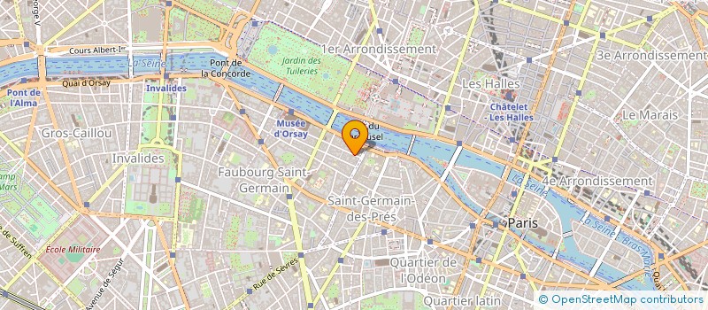 localisation de l'entreprise SCI 5 RUE DE LILLE  PARIS