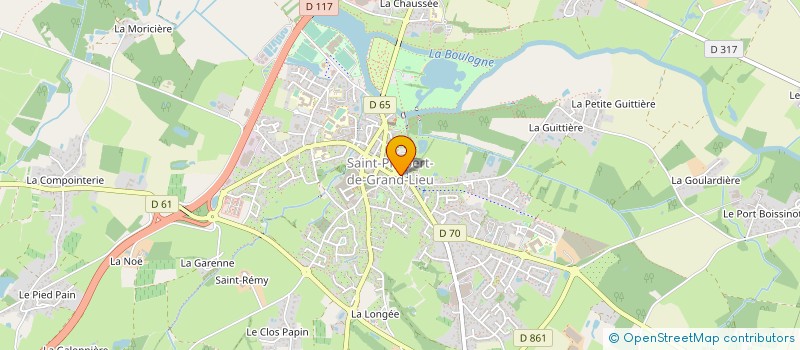 localisation de l'entreprise SCI 5, RUE DE PLAISANCE  SAINT-PHILBERT-DE-GRAND-LIEU