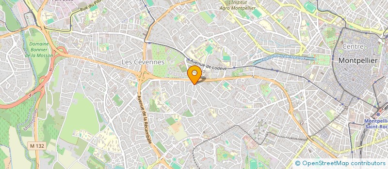 localisation de l'entreprise SCI 5  RUE DES LISERONS à MONTPELLIER