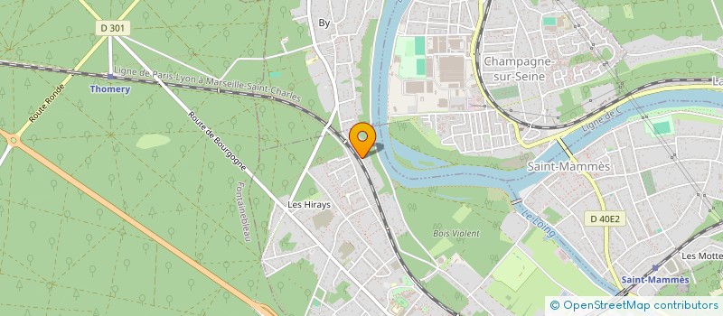 localisation de l'entreprise SCI 5 RUE DES RIGOLETS  MORET-LOING-ET-ORVANNE