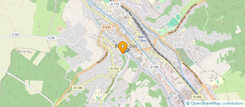 localisation de l'entreprise SCI 5 RUE DU CYGNE à BAR-LE-DUC
