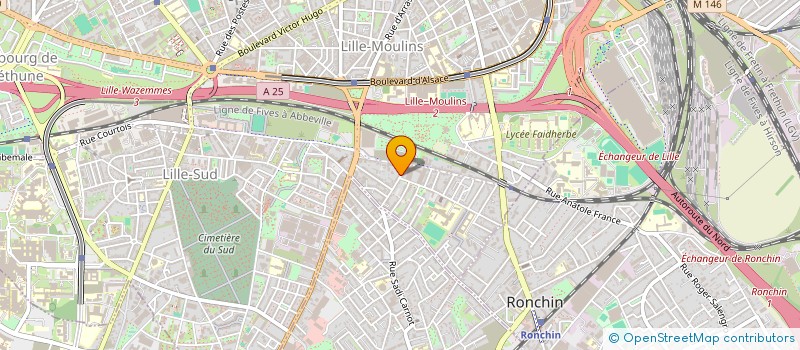 localisation de l'entreprise SCI 5 RUE DU GENERAL LECLERC à LILLE