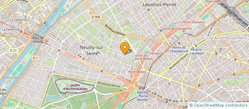localisation de l'entreprise SCI 5 RUE MEQUILLET à NEUILLY-SUR-SEINE