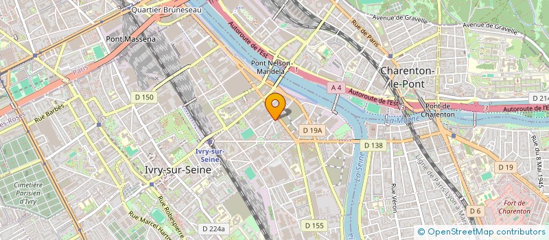 localisation de l'entreprise SCI 5 RUE PIERRE GALAIS  IVRY-SUR-SEINE