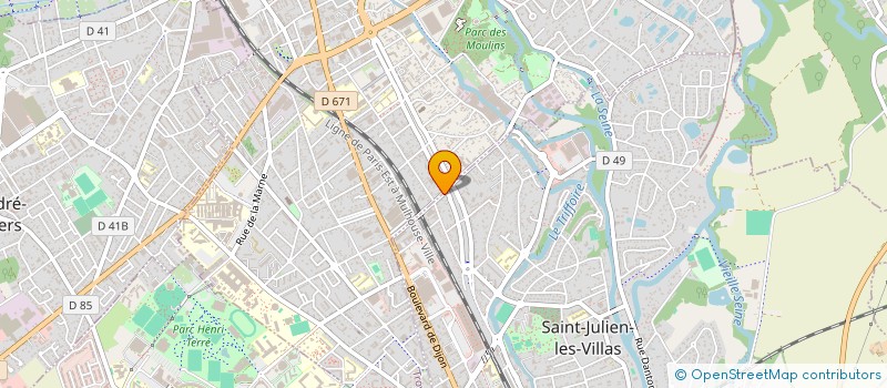 localisation de l'entreprise SCI 5 RUE ROMAGON à TROYES