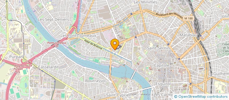 localisation de l'entreprise SCI 5 RUE ROODE à TOULOUSE