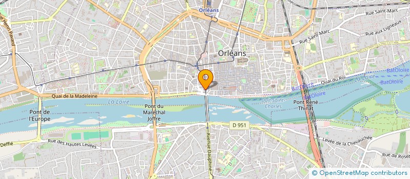 localisation de l'entreprise SCI 5 RUE ROYALE à ORLEANS