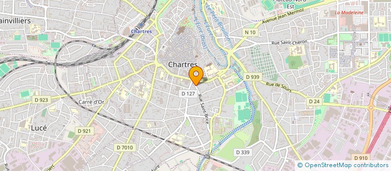 localisation de l'entreprise SCI 5 RUE SAINT BRICE à CHARTRES