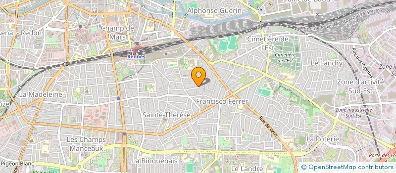 localisation de l'entreprise SCI 5 SAVEANT  RENNES