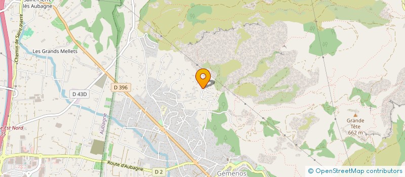 localisation de l'entreprise SCI 5 VIAN  GEMENOS