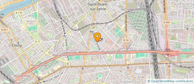 localisation de l'entreprise SCI 50 à SAINT-OUEN-SUR-SEINE