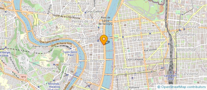 localisation de l'entreprise SCI 50-52 MTE DU GOURGUILLON à LYON