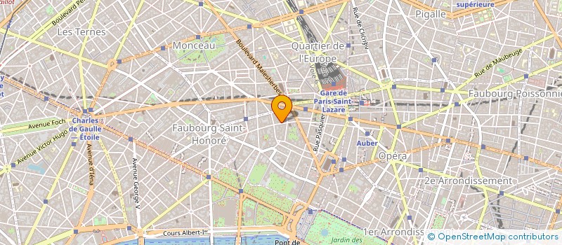 localisation de l'entreprise SCI 50 ANJOU à ISSY-LES-MOULINEAUX