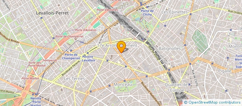 localisation de l'entreprise SCI 50 JOUFFROY  PARIS