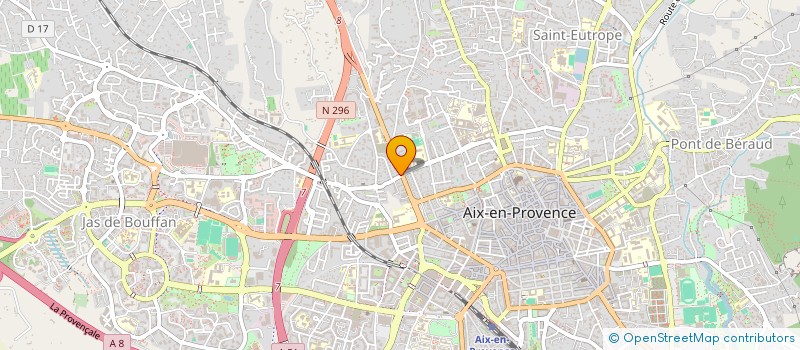 localisation de l'entreprise SCI 50 RUE DES BASQUES à AIX-EN-PROVENCE