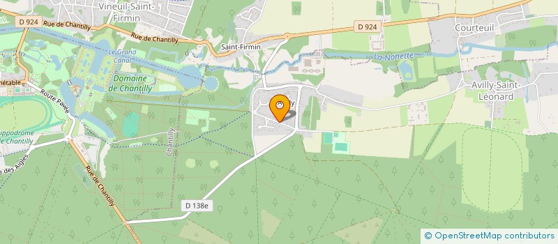 localisation de l'entreprise SCI 50 RUE DU CONNETABLE  AVILLY-SAINT-LEONARD