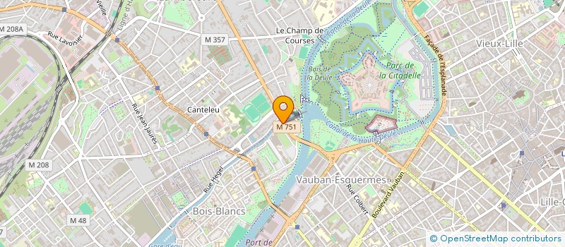 localisation de l'entreprise SCI 50 RUE PIERRE LEGRAND à LILLE