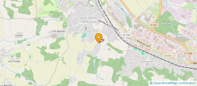 localisation de l'entreprise SCI 5000  SAINT-ALBAN-DE-ROCHE