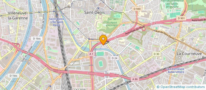localisation de l'entreprise SCI 50JJR  SAINT-DENIS