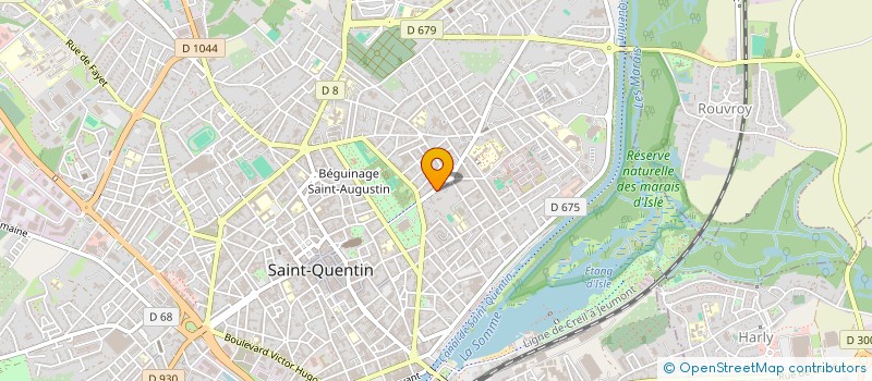localisation de l'entreprise SCI 50UN à SAINT-QUENTIN