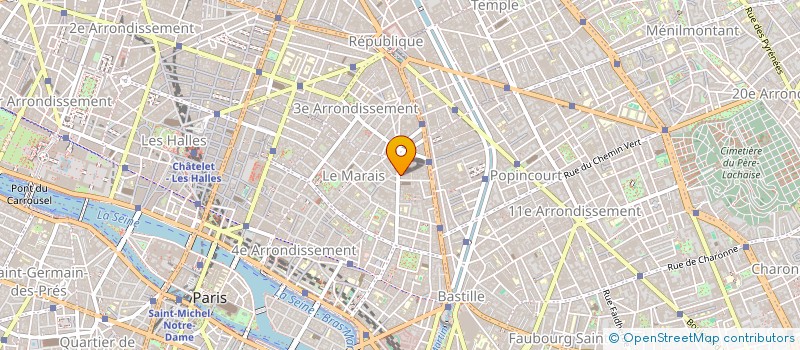 localisation de l'entreprise SCI 51-53 RUE DE TURENNE  PARIS