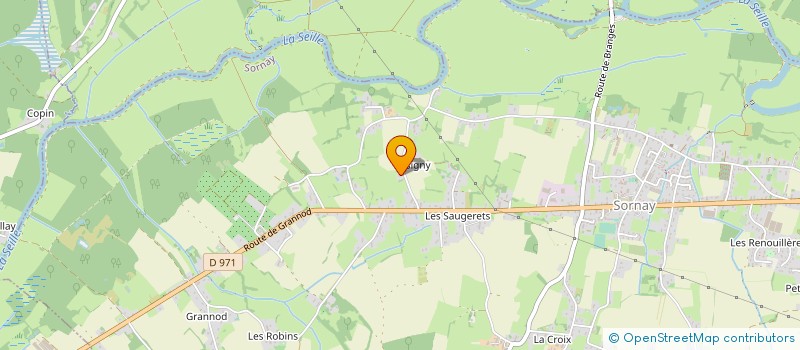 localisation de l'entreprise SCI 51 GRANDE RUE  SORNAY