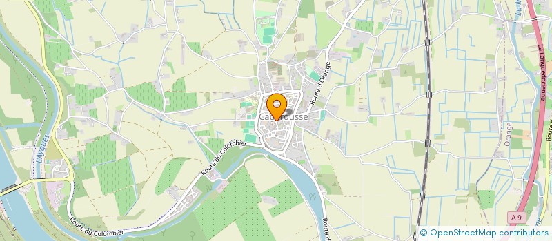 localisation de l'entreprise SCI 51 RUE DU DOCTEUR GUERIN CADEROUSSE  CADEROUSSE