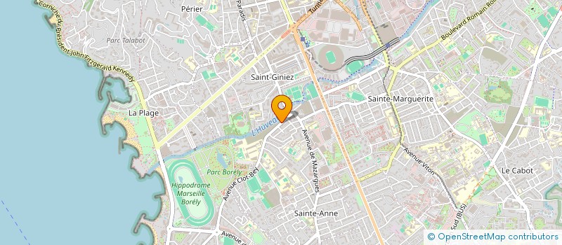 localisation de l'entreprise SCI 52 BD DAHDAH à MARSEILLE
