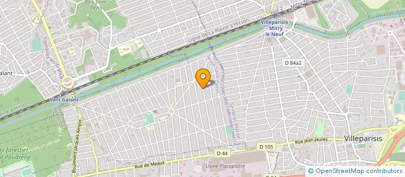 localisation de l'entreprise SCI 52 RUE DE SAVOIE  SAINT-OUEN-SUR-MORIN