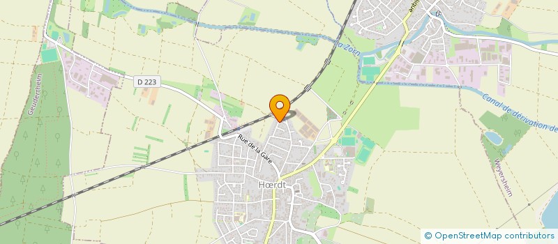 localisation de l'entreprise SCI 52 RUE DU FAUBOURG NATIONAL  HRDT