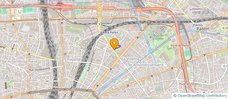 localisation de l'entreprise SCI 53 55 RUE ARCHERAU 75019 PARIS RE à AURILLAC