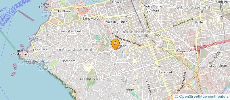 localisation de l'entreprise SCI 53 BRUYS à MARSEILLE