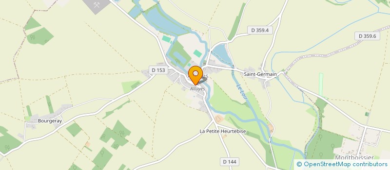 localisation de l'entreprise SCI 53 ECOLES à ALLUYES