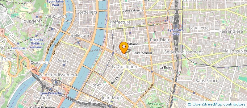 localisation de l'entreprise SCI 53 RUE DUBOIS CRANCE  LYON