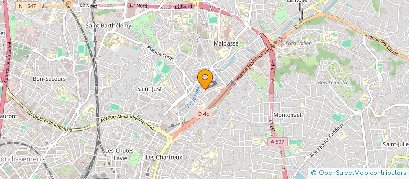localisation de l'entreprise SCI 54 PLOMBIERES à MARSEILLE