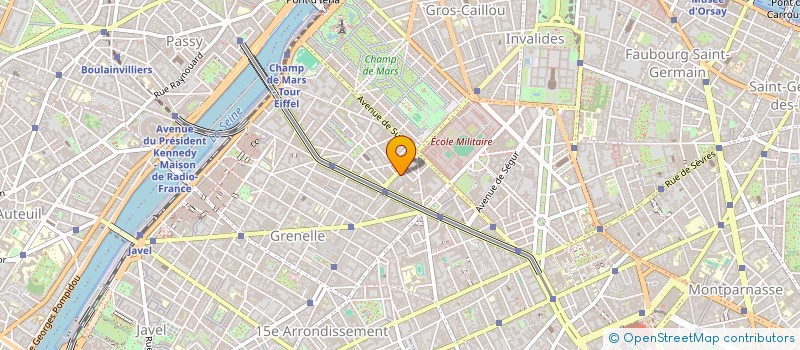 localisation de l'entreprise SCI 55 à PARIS