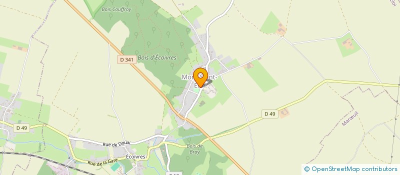 localisation de l'entreprise SCI 55  MONT-SAINT-ELOI