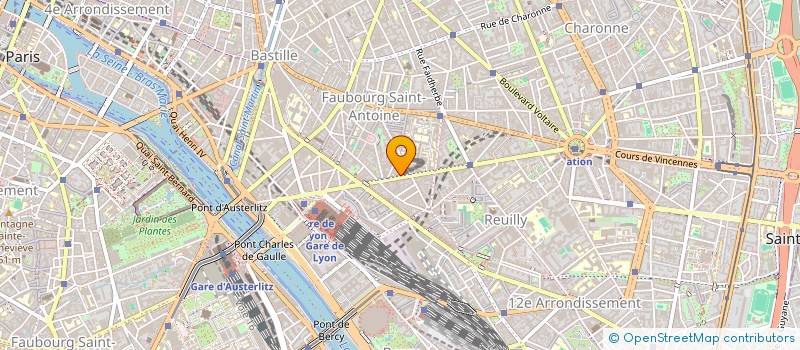 localisation de l'entreprise SCI 56 LALANDE à PARIS
