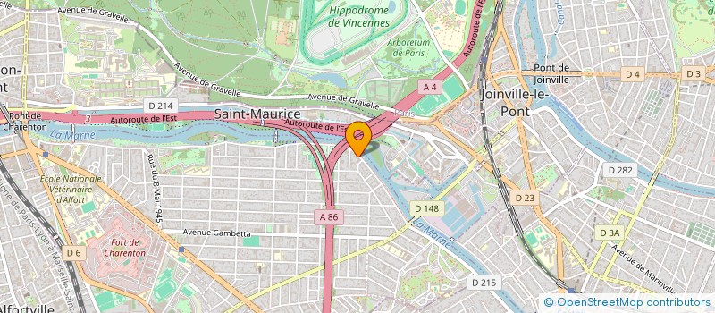 localisation de l'entreprise SCI 56 LEGENDRE à MAISONS-ALFORT