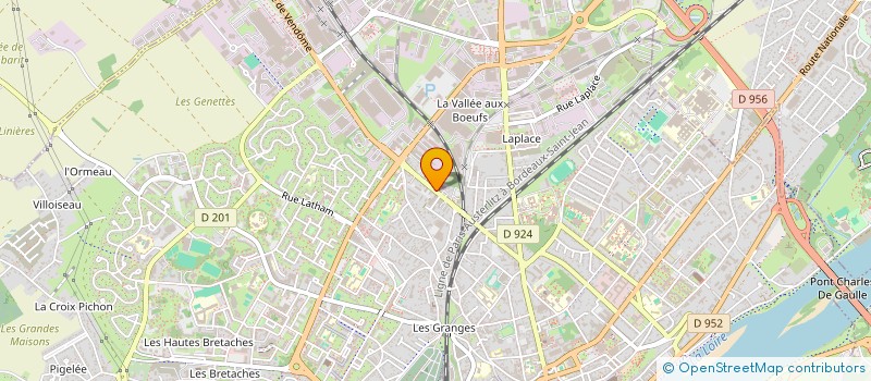 localisation de l'entreprise SCI 57 AVENUE DE VENDOME  BLOIS