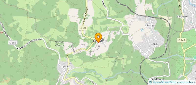 localisation de l'entreprise SCI 57 BLATIN  CHANAT-LA-MOUTEYRE