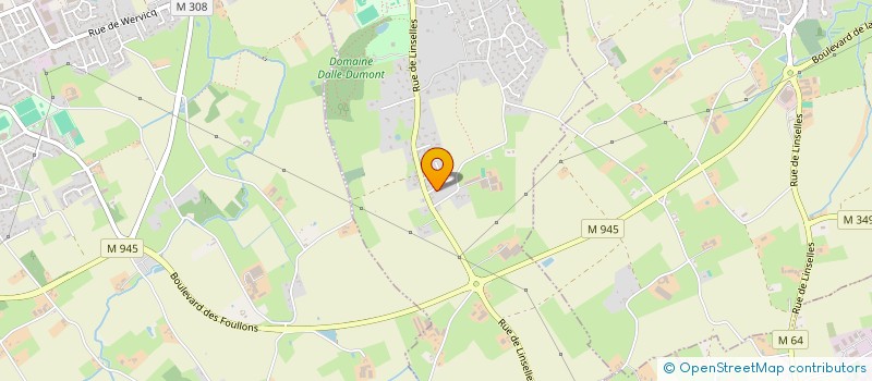 localisation de l'entreprise SCI 57 RUE DES ARTS  WERVICQ-SUD