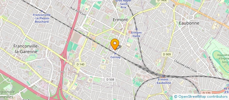 localisation de l'entreprise SCI 57 STALINGRAD à ERMONT